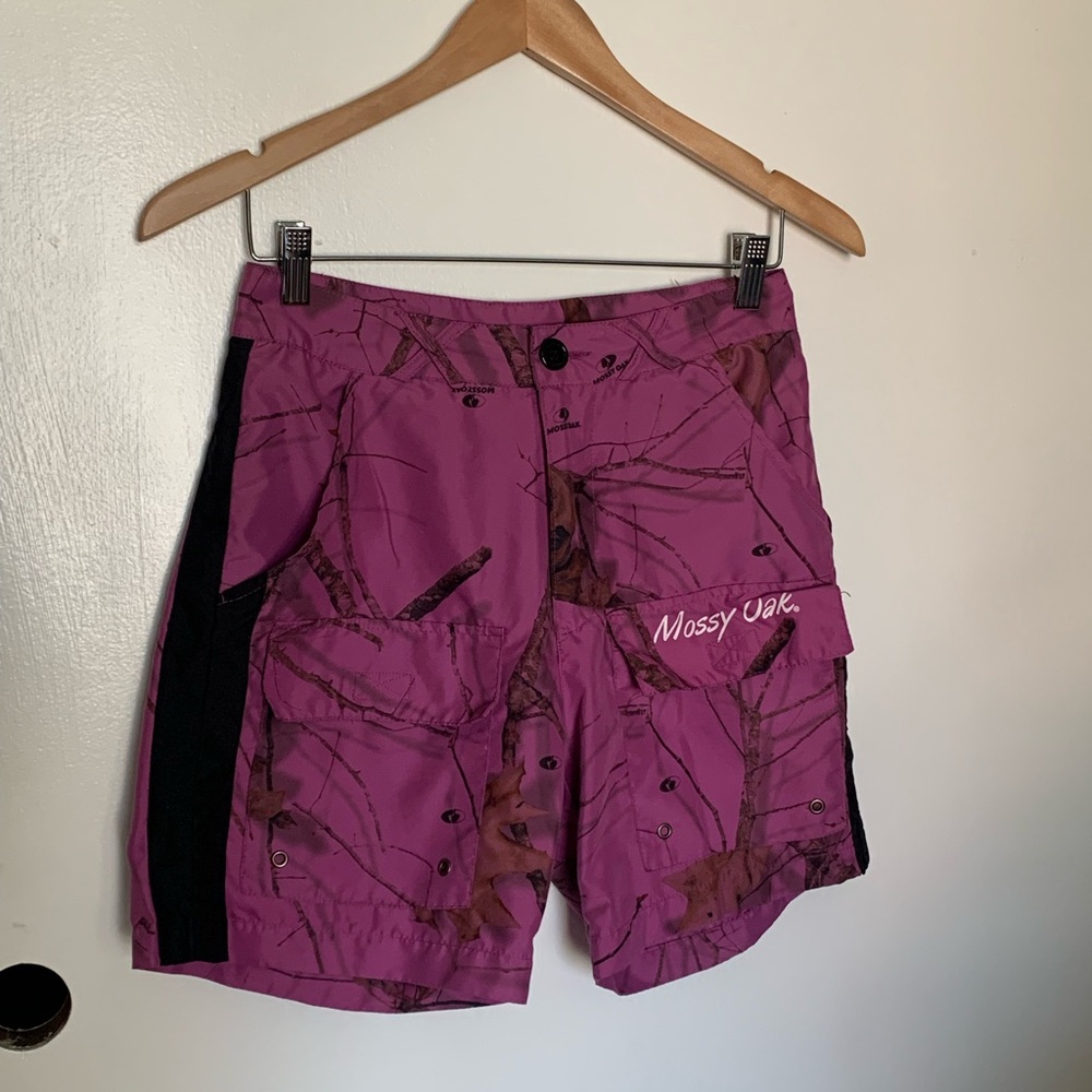 Mossy Oak Purple Shorts